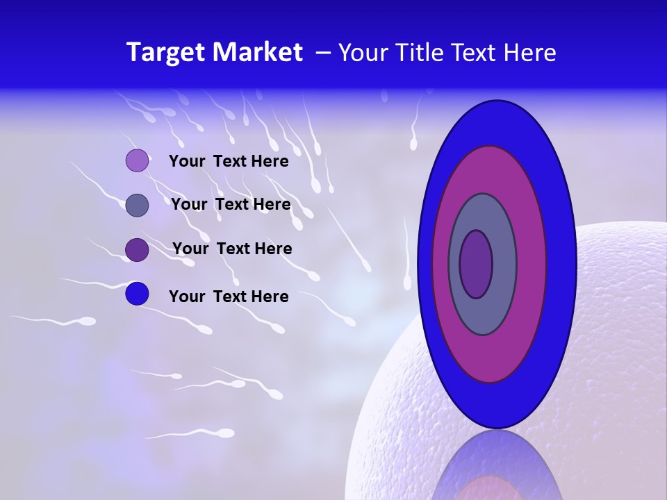 Cell Birth Fertilisation PowerPoint Template