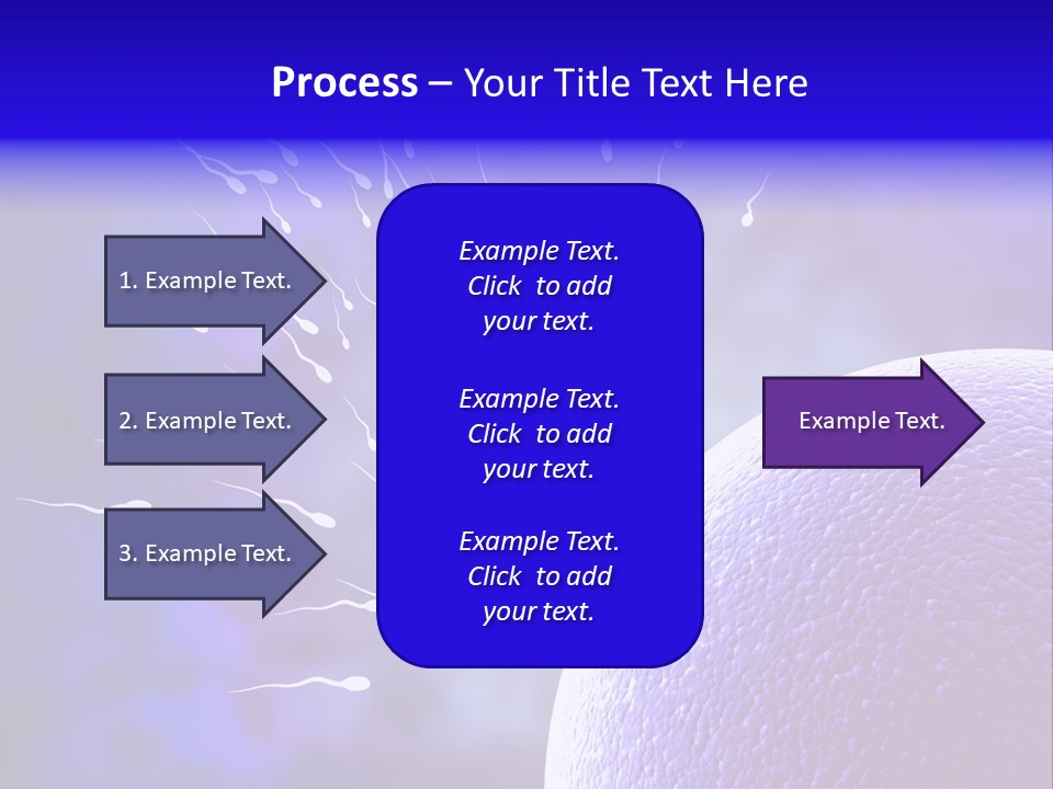 Cell Birth Fertilisation PowerPoint Template