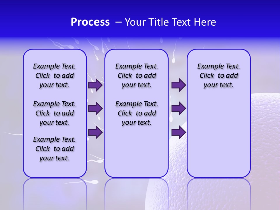 Cell Birth Fertilisation PowerPoint Template