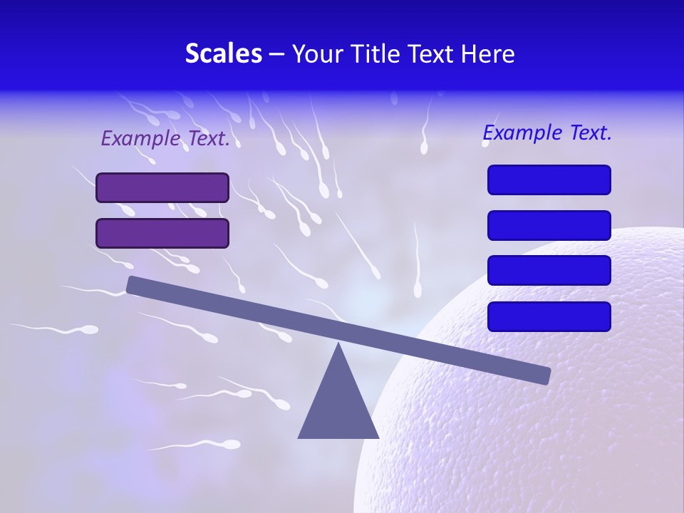 Cell Birth Fertilisation PowerPoint Template