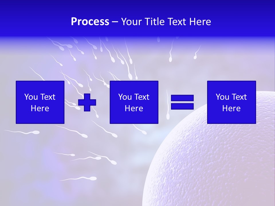 Cell Birth Fertilisation PowerPoint Template