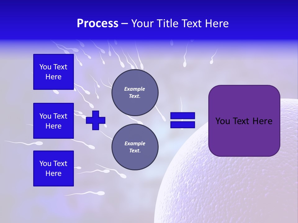 Cell Birth Fertilisation PowerPoint Template