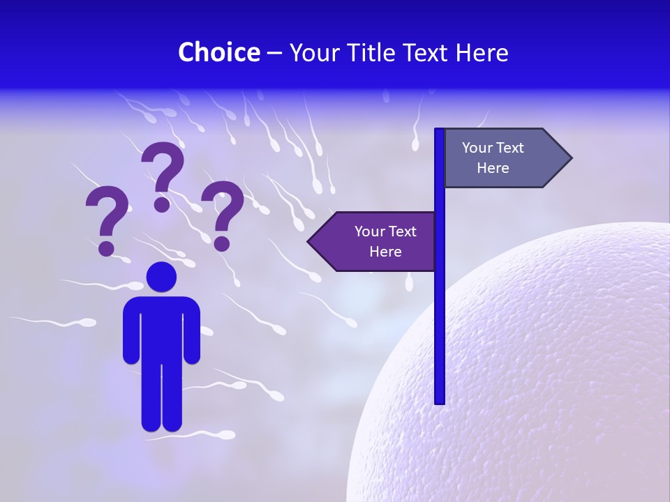Cell Birth Fertilisation PowerPoint Template