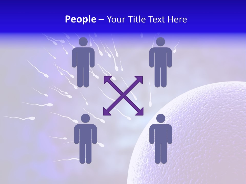 Cell Birth Fertilisation PowerPoint Template