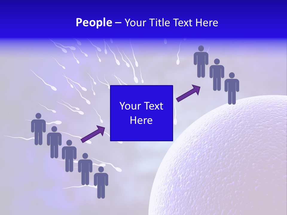 Cell Birth Fertilisation PowerPoint Template