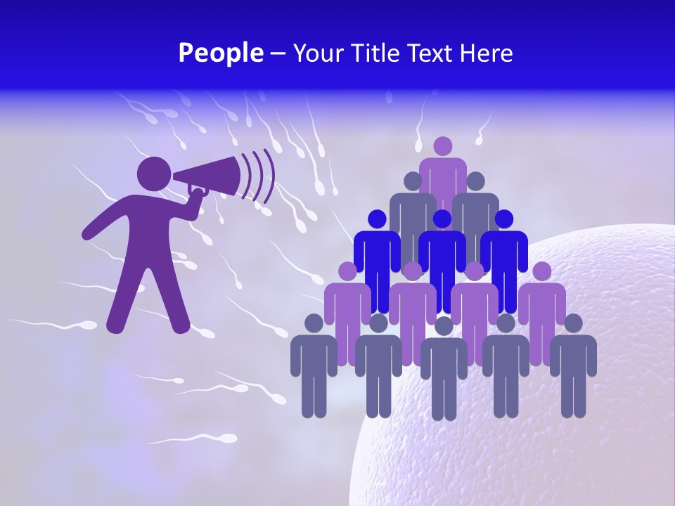 Cell Birth Fertilisation PowerPoint Template