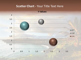 Seascape Island Mountain PowerPoint Template