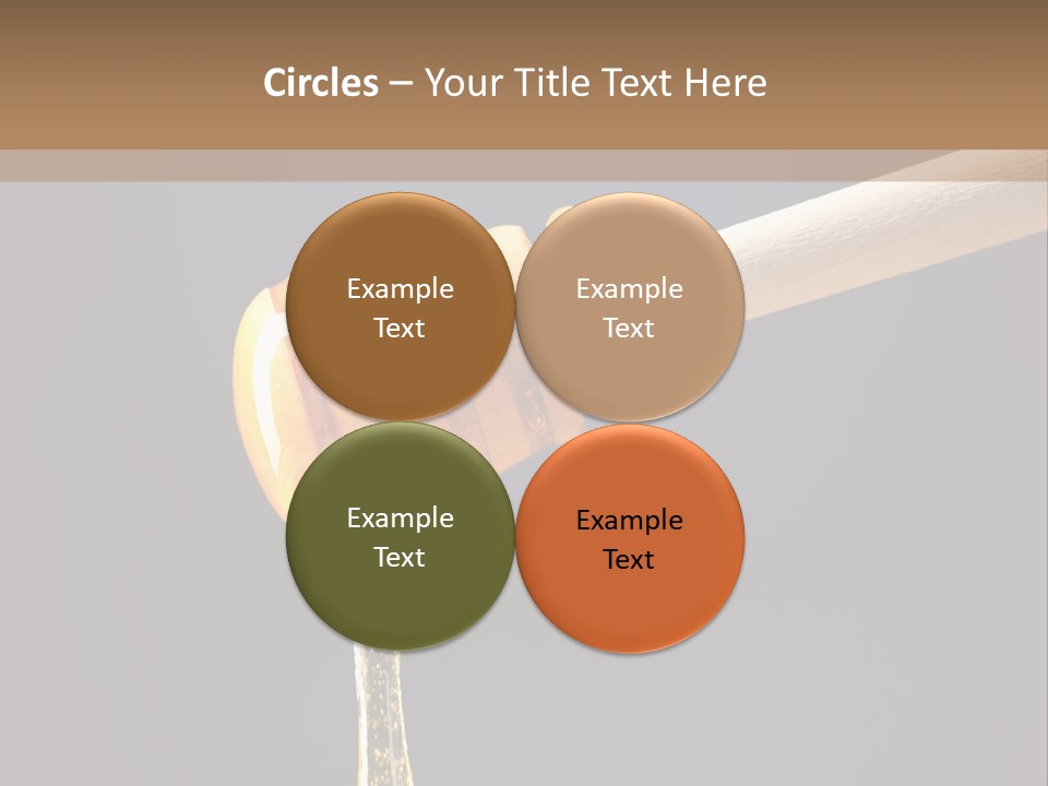 Still Life Square Transparent PowerPoint Template