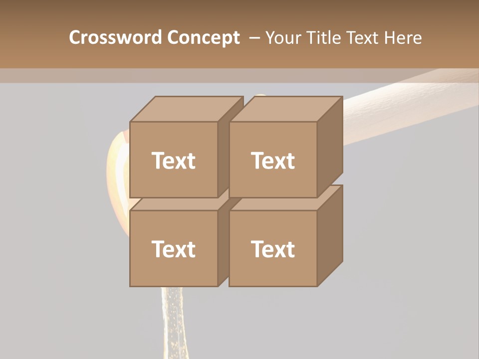 Still Life Square Transparent PowerPoint Template