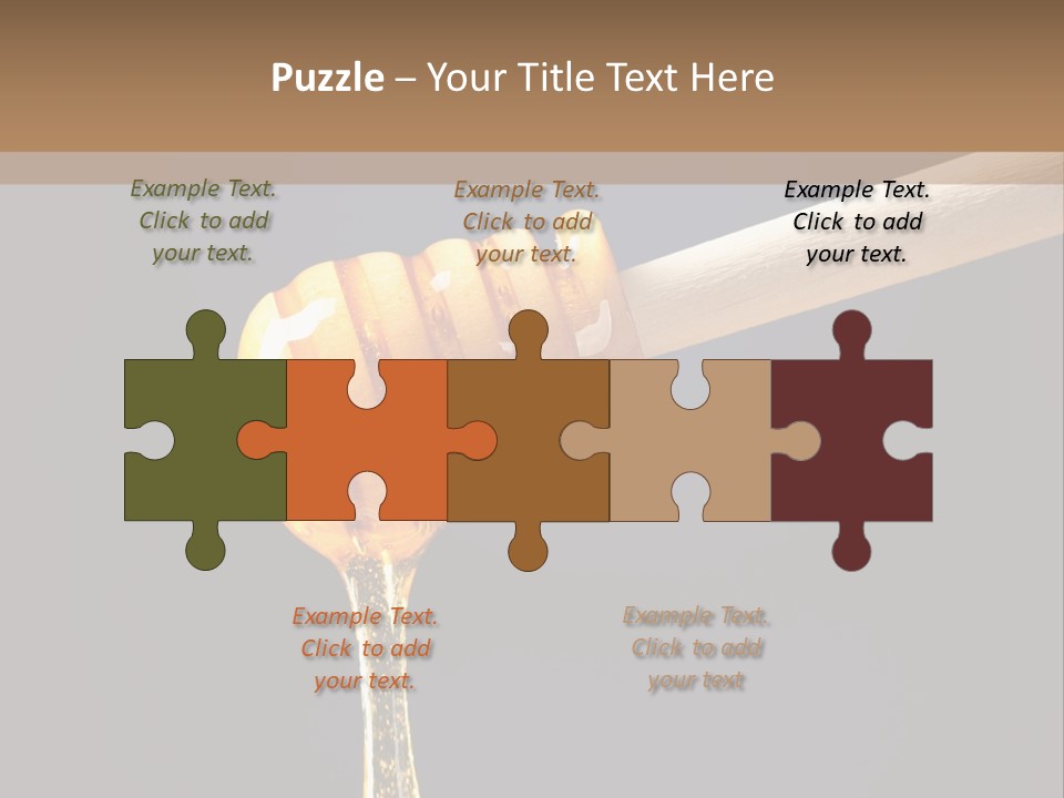 Still Life Square Transparent PowerPoint Template