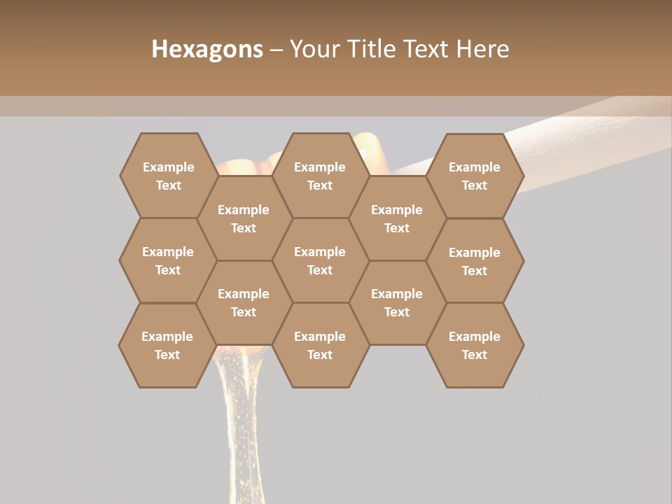 Still Life Square Transparent PowerPoint Template