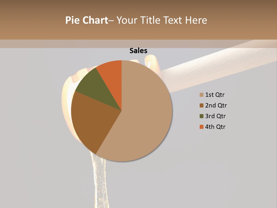 Still Life Square Transparent PowerPoint Template
