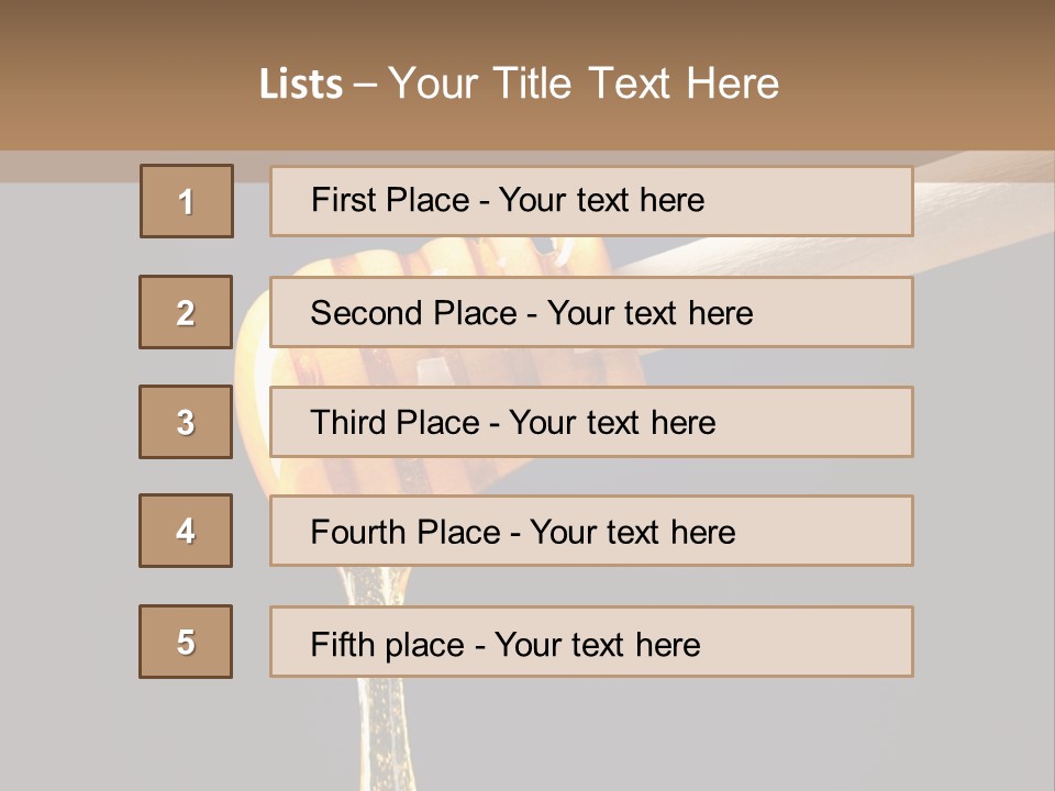 Still Life Square Transparent PowerPoint Template