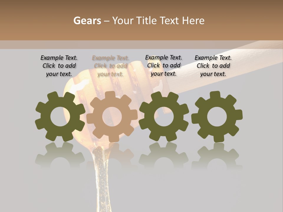 Still Life Square Transparent PowerPoint Template