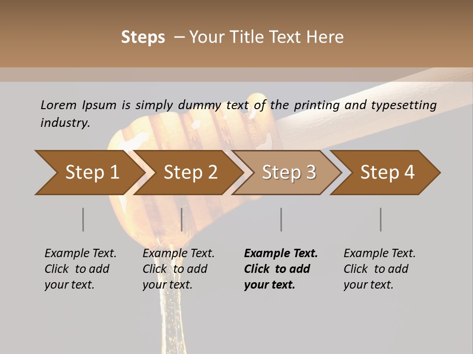 Still Life Square Transparent PowerPoint Template