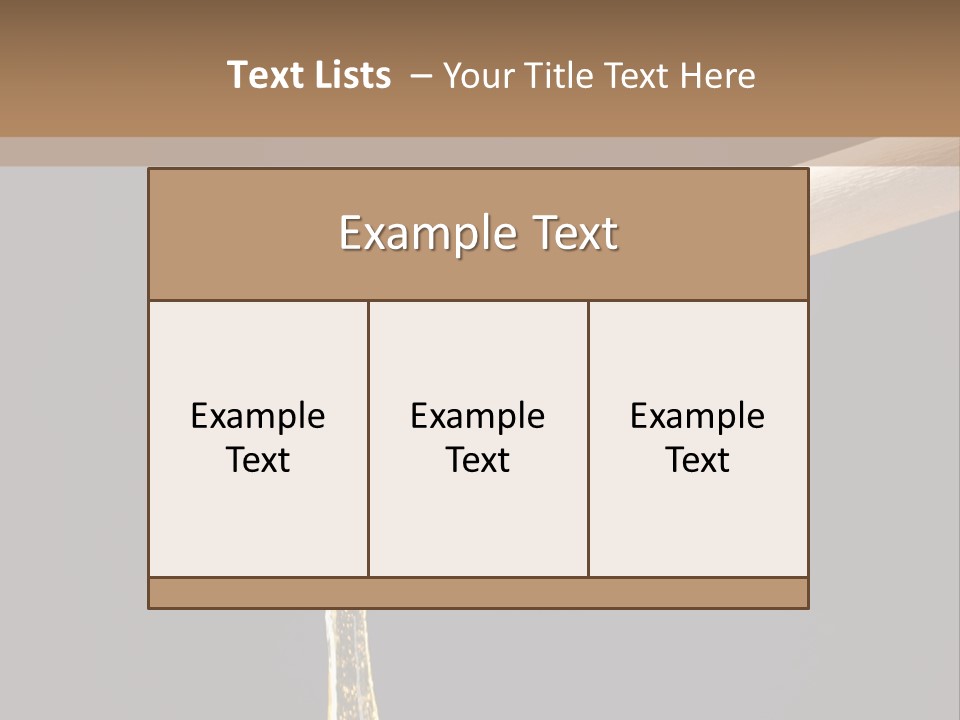 Still Life Square Transparent PowerPoint Template
