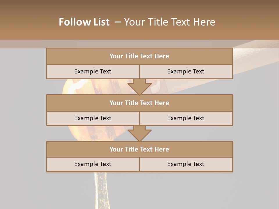 Still Life Square Transparent PowerPoint Template