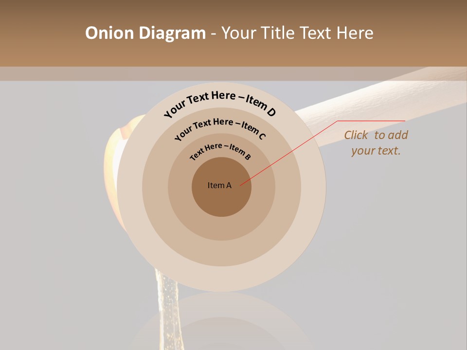 Still Life Square Transparent PowerPoint Template