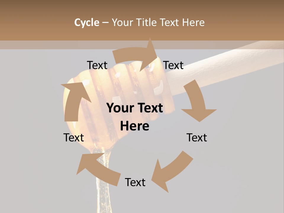 Still Life Square Transparent PowerPoint Template