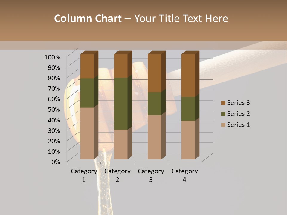 Still Life Square Transparent PowerPoint Template