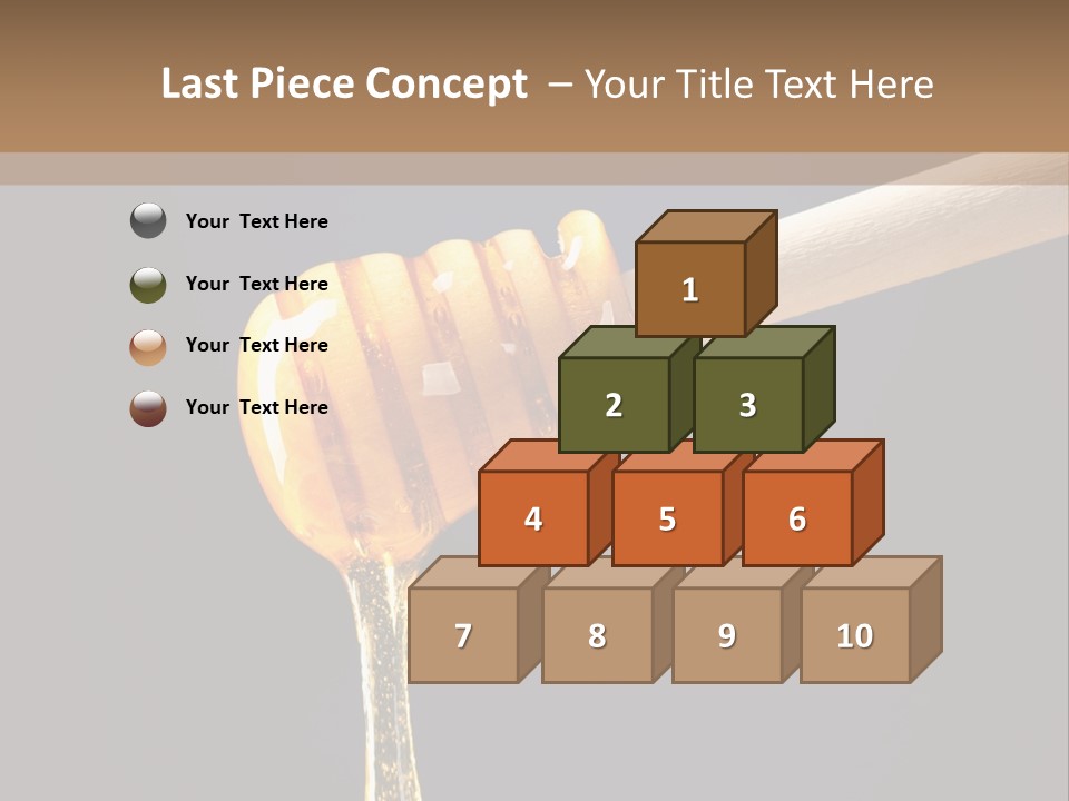 Still Life Square Transparent PowerPoint Template