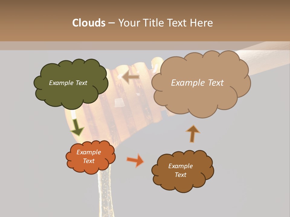 Still Life Square Transparent PowerPoint Template