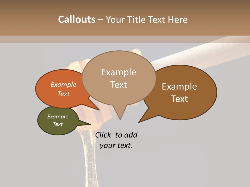 Still Life Square Transparent PowerPoint Template