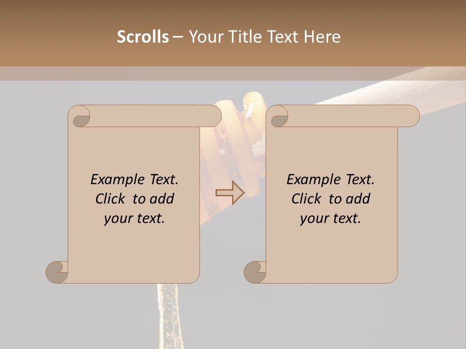 Still Life Square Transparent PowerPoint Template
