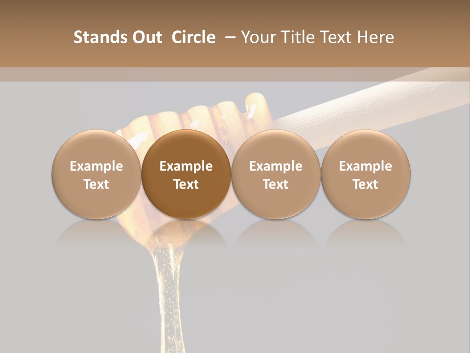 Still Life Square Transparent PowerPoint Template