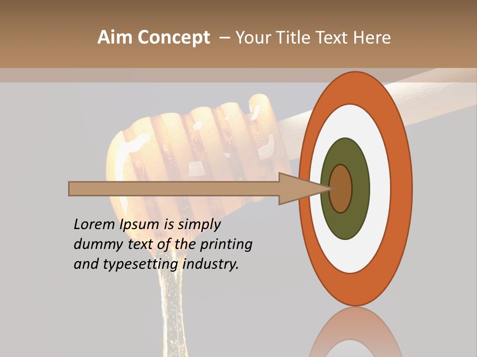 Still Life Square Transparent PowerPoint Template