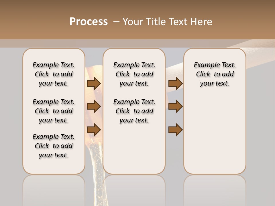 Still Life Square Transparent PowerPoint Template