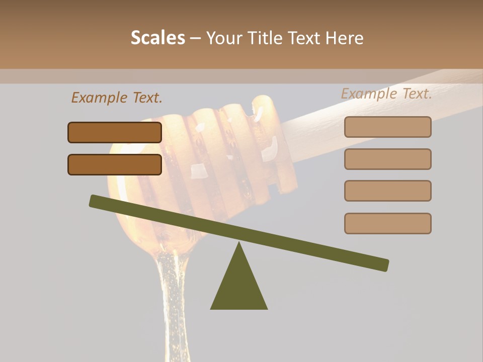 Still Life Square Transparent PowerPoint Template