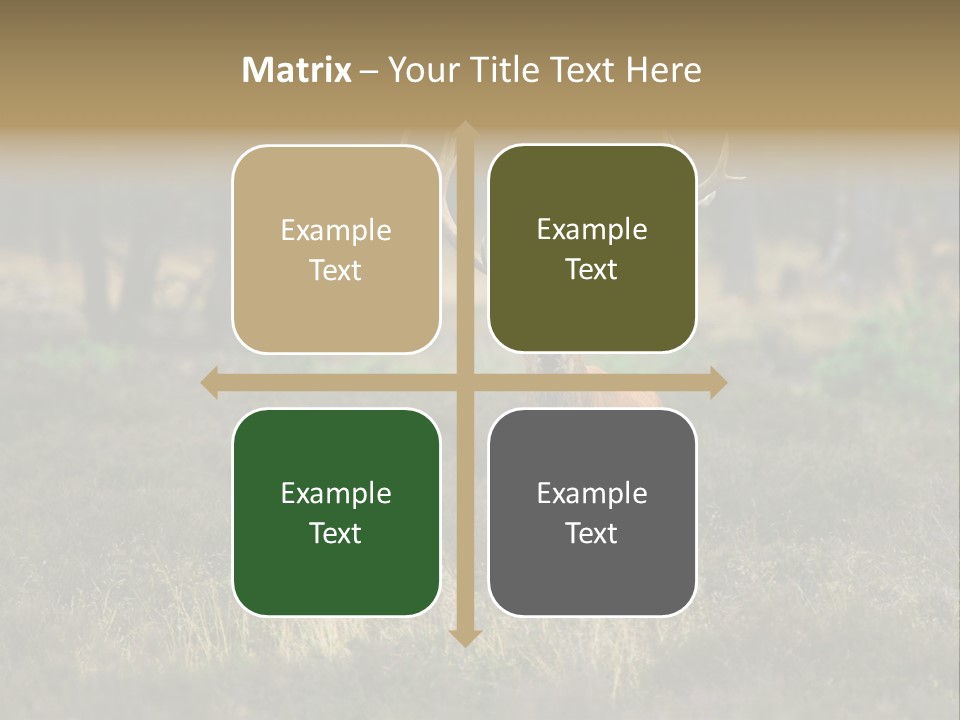 Antler Woods Holland PowerPoint Template