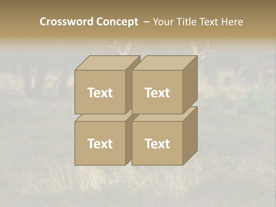 Antler Woods Holland PowerPoint Template