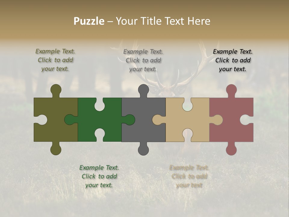 Antler Woods Holland PowerPoint Template