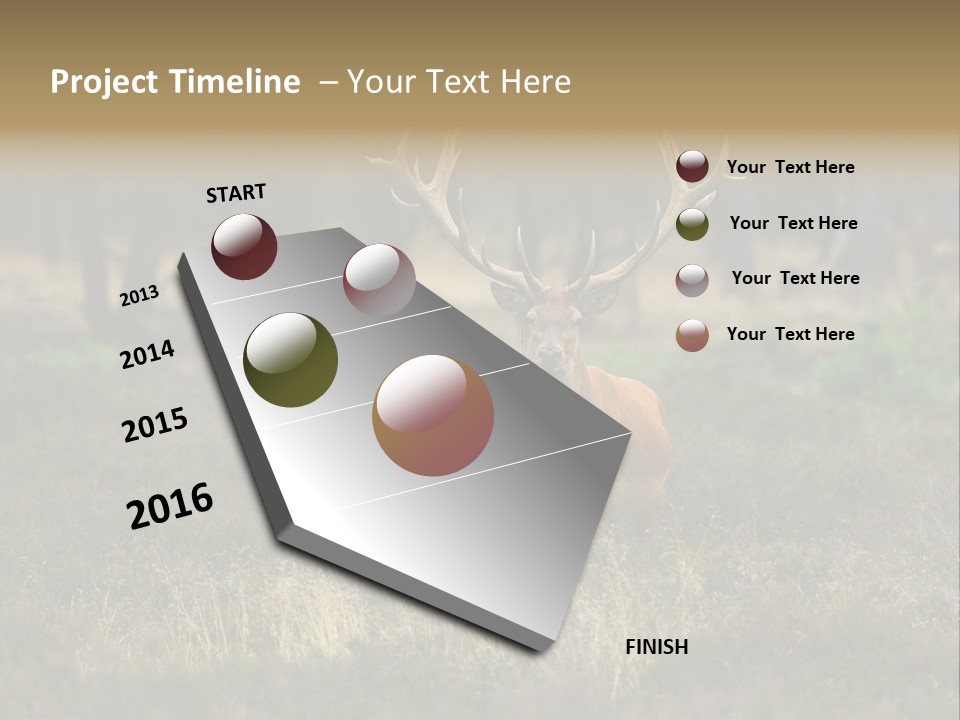 Antler Woods Holland PowerPoint Template