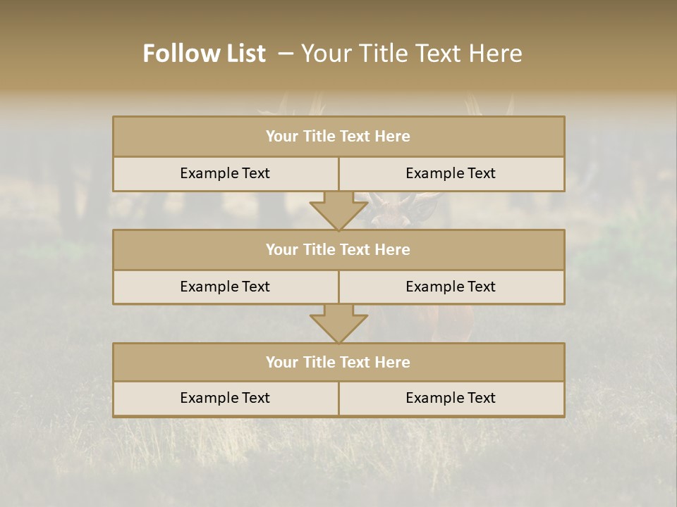 Antler Woods Holland PowerPoint Template