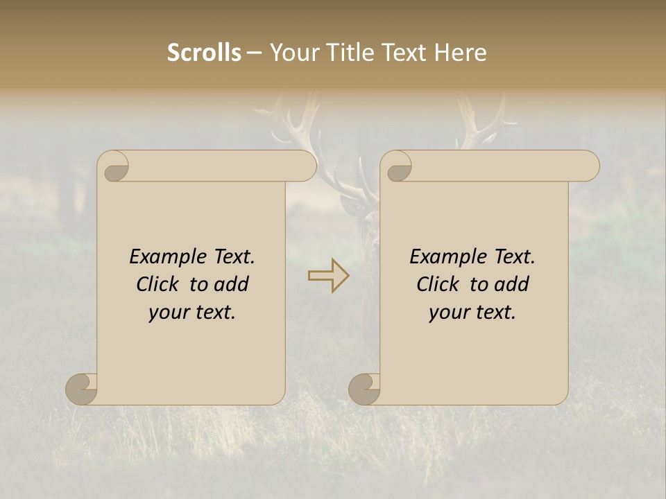 Antler Woods Holland PowerPoint Template