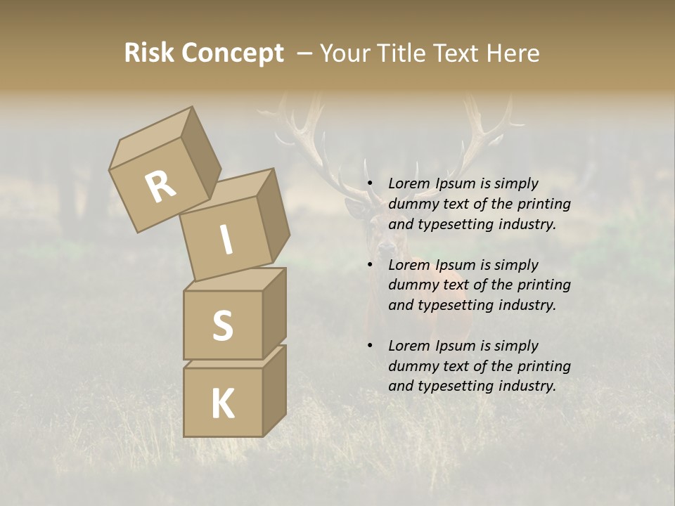 Antler Woods Holland PowerPoint Template