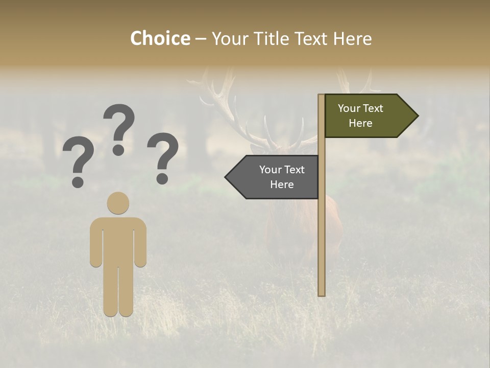 Antler Woods Holland PowerPoint Template
