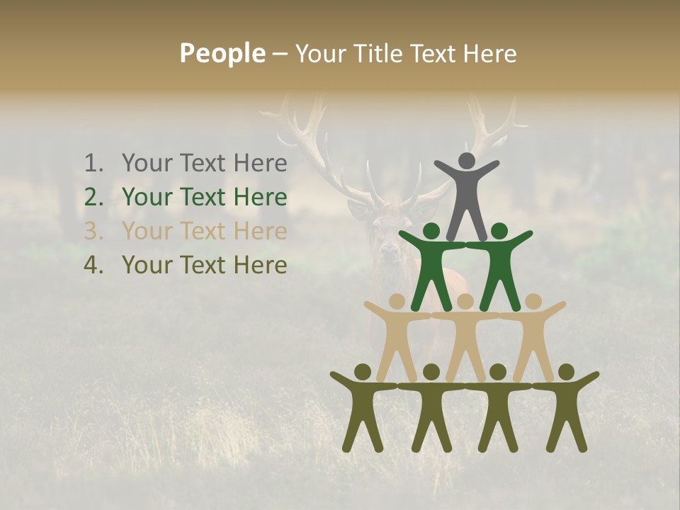 Antler Woods Holland PowerPoint Template