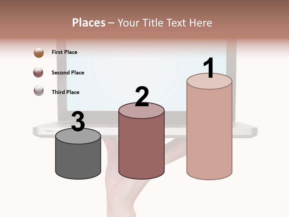 Lady Shopping Card PowerPoint Template