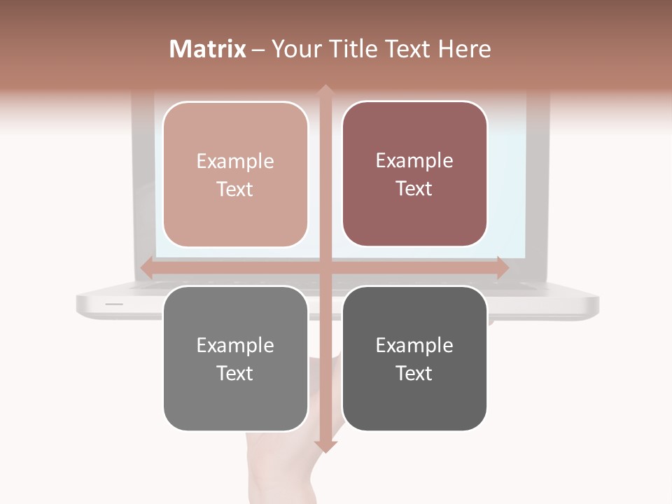 Lady Shopping Card PowerPoint Template