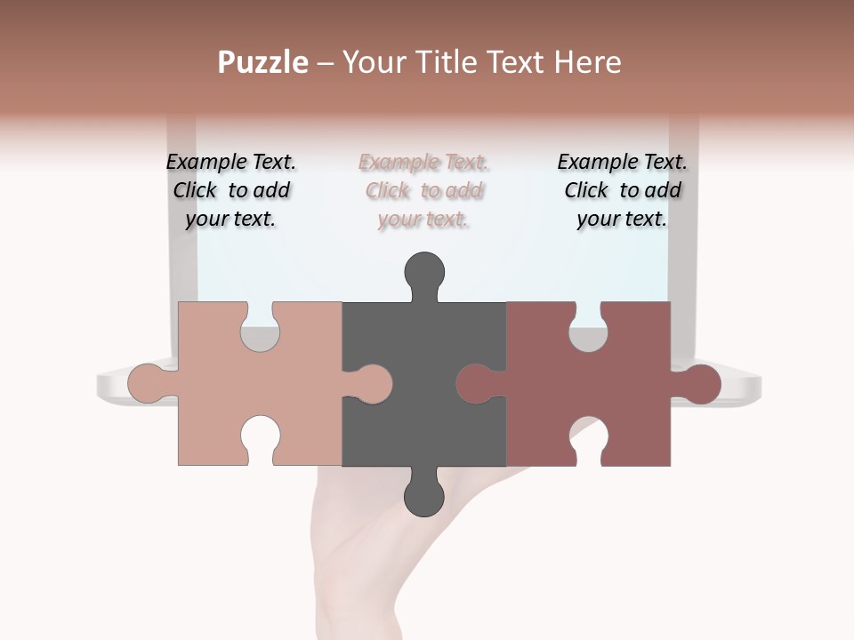 Lady Shopping Card PowerPoint Template