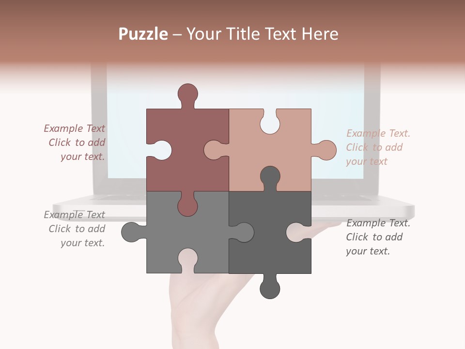 Lady Shopping Card PowerPoint Template