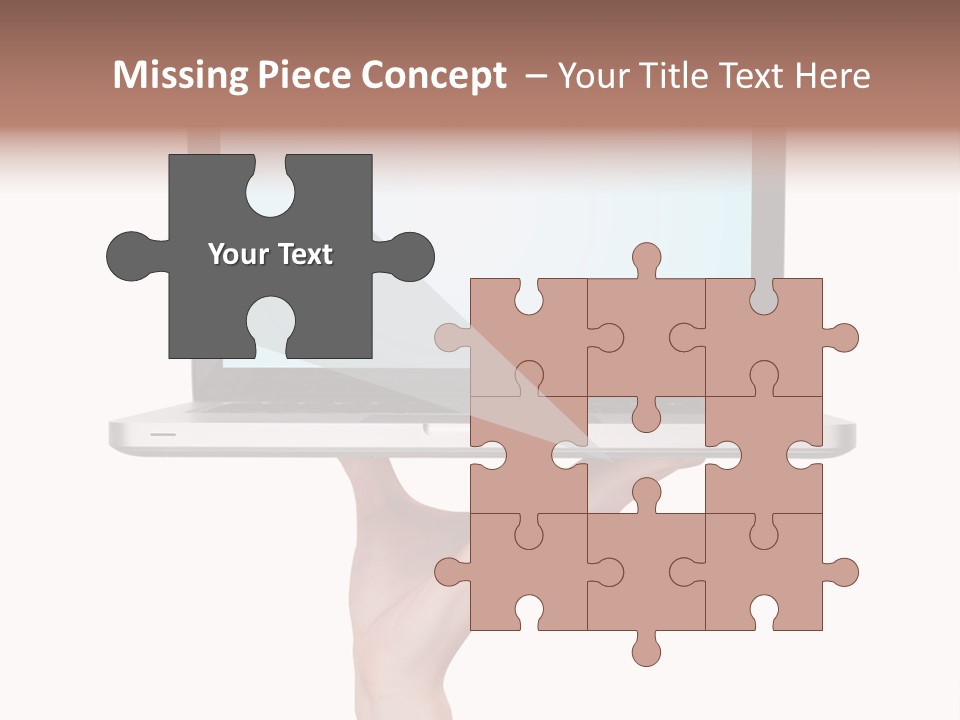 Lady Shopping Card PowerPoint Template