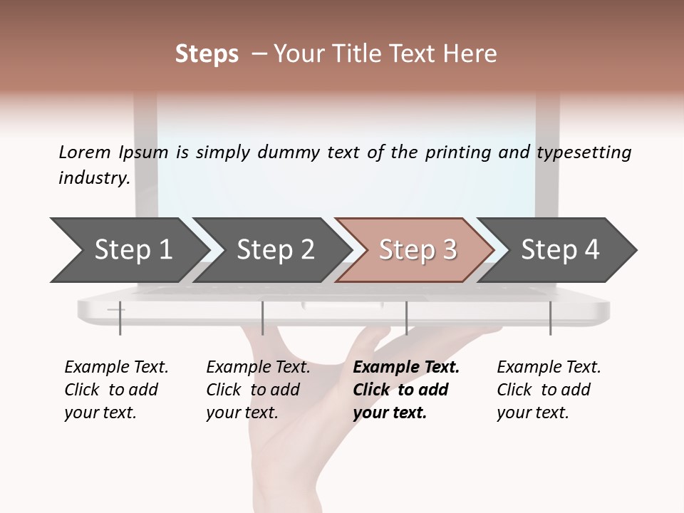 Lady Shopping Card PowerPoint Template