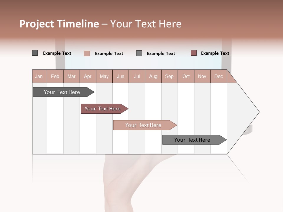Lady Shopping Card PowerPoint Template