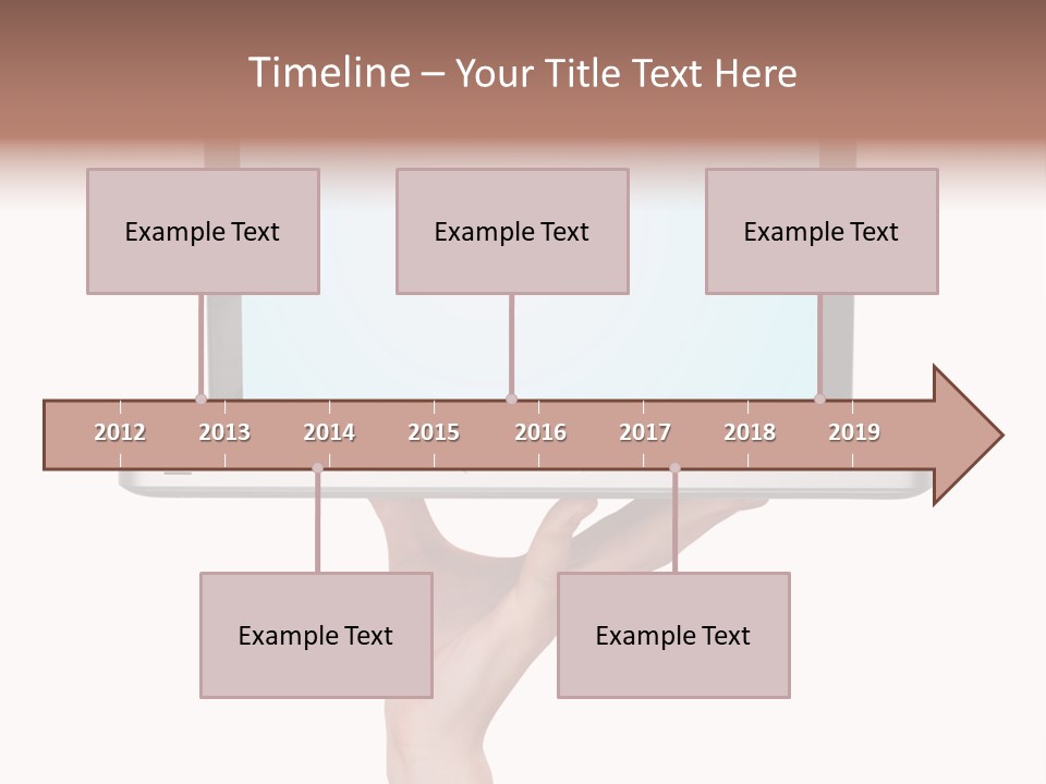 Lady Shopping Card PowerPoint Template