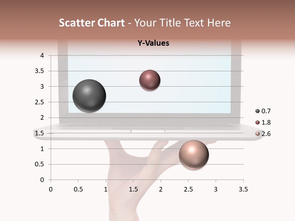 Lady Shopping Card PowerPoint Template